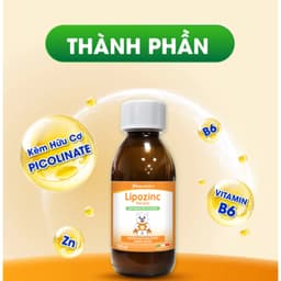 Lipozinc,hộp 150 ml.Kẽm Hữu Cơ Cho Bé,Giúp Ăn Ngon, Tiêu Hóa Tốt, Tăng Đề Kháng -> BUN BUN SHOP 20 3