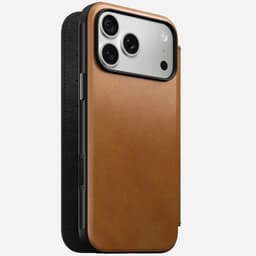 [Có iP18] Ốp NOMAD Modern Leather Folio Da CAMINO Cao Cấp Đựng Thẻ Sạc Từ Tính – Chính Hãng cho iP 18 | 17 Pro Max 6
