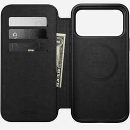 [Có iP18] Ốp NOMAD Modern Leather Folio Da CAMINO Cao Cấp Đựng Thẻ Sạc Từ Tính – Chính Hãng cho iP 18 | 17 Pro Max 9