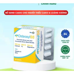 Osteosyl D3 hộp 30 viên.Viên Uống Bổ Sung Canxi,Hỗ Trợ Giảm Tê Bì, Chuột Rút Do Thiếu Canxi <> BUN BUN SHOP 20 1