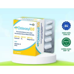 Osteosyl D3 hộp 30 viên.Viên Uống Bổ Sung Canxi,Hỗ Trợ Giảm Tê Bì, Chuột Rút Do Thiếu Canxi <> BUN BUN SHOP 20 2