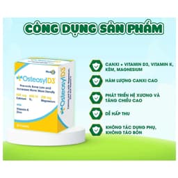 Osteosyl D3 hộp 30 viên.Viên Uống Bổ Sung Canxi,Hỗ Trợ Giảm Tê Bì, Chuột Rút Do Thiếu Canxi <> BUN BUN SHOP 20 6