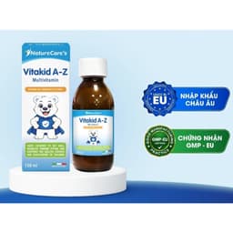 Vitakid A-Z hộp 150ml.Vitamin Tổng Hợp Cho Bé.Giúp Ăn Ngon, Tăng Đề Kháng -> BUN BUN SHOP 20 5
