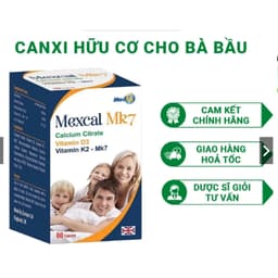 Mexcal MK7 (30 Viên / 60 Viên)-Canxi Hữu Cơ Cho Bà Bầu, Bổ Sung Canxi, Giúp Xương Chắc Khoẻ> BUN BUN SHOP 20 6