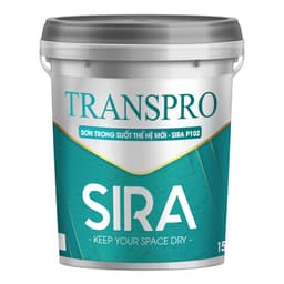 Sơn Chống Thấm Sàn Gạch Men, Nhà Vệ Sinh, Ban Công, Sân Thượng nền lộ thiên- SIRA P102 5