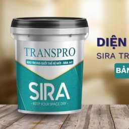 [1kg] Sơn Chống Thấm Nền Gạch Men, Mạch Gạch, Nhà Vệ Sinh, Sân Thượng- Sơn trong suốt Sira P102 8
