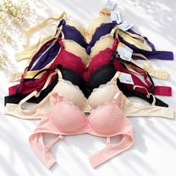 (Hàng loại đẹp)Áo ngực ren , áo lót su ren nâng 3cm không gọng, áo mềm mặc đẹp lắm 3