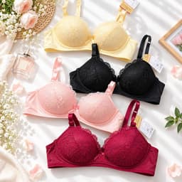 (Hàng loại đẹp)Áo ngực ren , áo lót su ren nâng 3cm không gọng, áo mềm mặc đẹp lắm 1