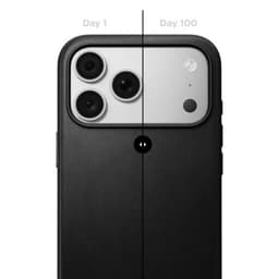 [Có iP18] Ốp NOMAD Modern Leather Case Da Camino Cao Cấp Chống Sốc Sạc Từ Tính – Chính Hãng cho iP 18 | 17 Pro Max 2