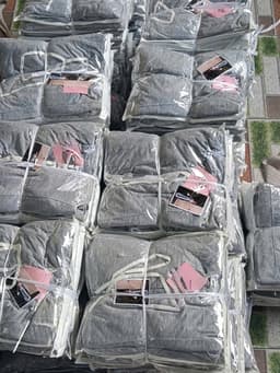 Set bộ mặc nhà, set cổ yếm Thun phối Ren đính dây thắt nơ kết hợp quần suông phối bèo dễ thương 9
