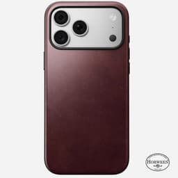 [Có iP18] Ốp NOMAD Modern Leather Limited Edition Da HORWEEN Cao Cấp Chống Sốc – Chính Hãng cho iP 18 | 17 Pro Max 2