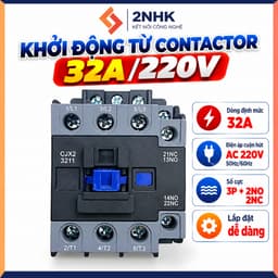 Khởi Động Từ Contactor AC công suất 18A và 32A 220V 2