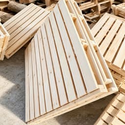 Giường Ngủ Pallet Gỗ Quế Thơm Gấp Gọn Kín Chân Cao 10cm, Sơn PU Chống Mốc I Shop WOOD DECOR 01 2