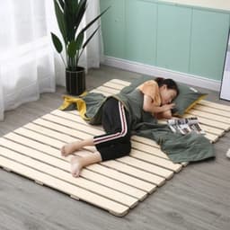 Giường Cuộn Nhật Bản, Giường Cuộn Thông Minh, Giường Cuộn Trải Sàn, Tiết Kiệm Không Gian I Shop WOOD DECOR 02 4