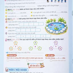 Sách -Combo Bộ Đề Cương Toán ,Tiếng Việt Ôn Tập Cuối Kỳ 1 Lop 1 Kết Nối Tri Thức Có QR Đáp Án 5