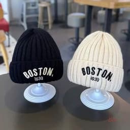 🧢 MŨ LEN TRẺ EM BOSTON SIÊU XINH 🧸 A2B0 4