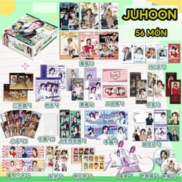 Hộp Quà Tặng JUHOON 56 Món | Photocard, Postcard, Poster, Sticker, Huy Hiệu Và Phụ Kiện Thần Tượng 1
