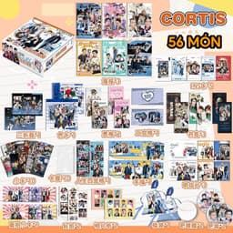Hộp Quà Tặng CORTIS 56 Món | Photocard, Postcard, Poster, Sticker, Huy Hiệu Idol Kpop 1