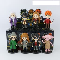 (NEW 2026) Mô Hình Harry Potter Chibi Siêu Cute | Figure Nhân Vật Phù Thủy Kèm Lomo Card 2