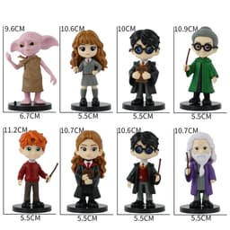 (NEW 2026) Mô Hình Harry Potter Chibi Siêu Cute | Figure Nhân Vật Phù Thủy Kèm Lomo Card 3
