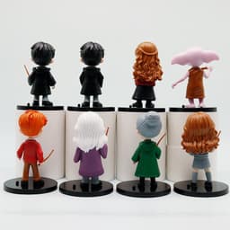 (NEW 2026) Mô Hình Harry Potter Chibi Siêu Cute | Figure Nhân Vật Phù Thủy Kèm Lomo Card 4