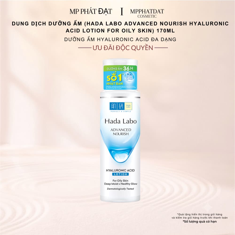 Dung Dịch Dưỡng Ẩm Hada Labo Advanced Nourish Hyaluron Acid Lotion - 170ml