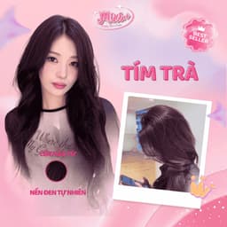 Thuốc nhuộm tóc tại nhà,  Thuốc nhuộm tóc màu TÍM TRÀ không tẩy |  Cheeng+ 1