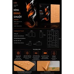 "Miếng dán Griptape Shado Fox trong suốt cao cấp cho chuột Gaming chính hãng" 4