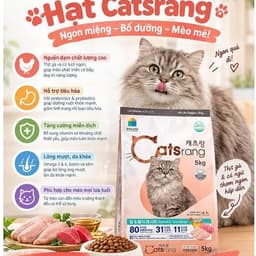 Hạt Mèo Catsrang 5kg Gà Và Cá Ngừ Cho Mèo Mọi Lứa Tuổi | Yellow Pet 3