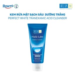 Kem rửa mặt Hada Labo Perfect White Tranexamic Acid Cleanser 80g dưỡng trắng 8