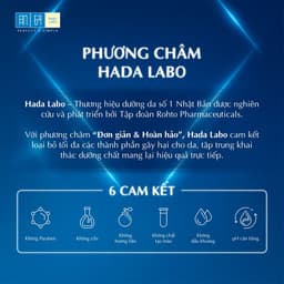 Kem rửa mặt Hada Labo Perfect White Tranexamic Acid Cleanser 80g dưỡng trắng 6