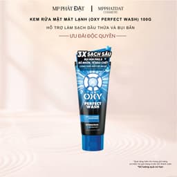 Kem Rửa Mặt Mát Lạnh Ngăn Ngừa Mụn Perfect Wash Oxy 100Gr 1