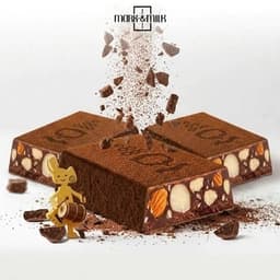 Set Quà Tặng Socola - Combo Tiramisu Nhân Hạt, Nhân Xoài 3 Hộp x 100g | Socola Cao Cấp Mekong Zone 8