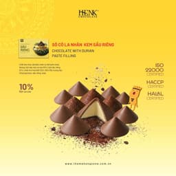 Set Quà Tặng Socola - Combo Sầu Riêng 3 Hộp x 120g | Socola Cao Cấp Mekong Zone 4