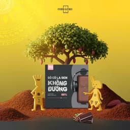 Set Quà Tặng Socola - Combo Socola Đa Dạng Hương Vị 6 Hộp x 48g |  Socola Cao Cấp Mekong Zone 6