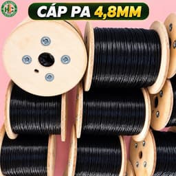Dây cáp 5mm hàng cao cấp cho máy gym(vỏ bọc PA) 1