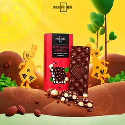 Set Quà Tặng Socola - Combo Hộp Quà Socola Phủ Hạt Cao Cấp 6 Thanh x 40g | Socola Cao Cấp Mekong Zone 2
