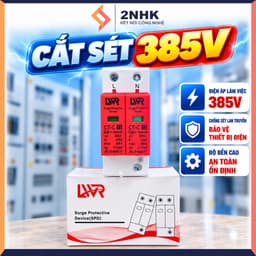 Chống sét AC 385V 2P 40KA LWR, cắt sét AC 1