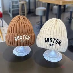 🧢 MŨ LEN TRẺ EM BOSTON SIÊU XINH 🧸 A2B0 6