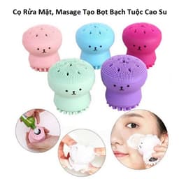 Máy Rửa Mặt Foreo Luna và Cọ Rửa Mặt, Masage Tạo Bọt Bạch Tuộc Cao Su/ Rửa mặt 5in1 AE-8782, LMS 8