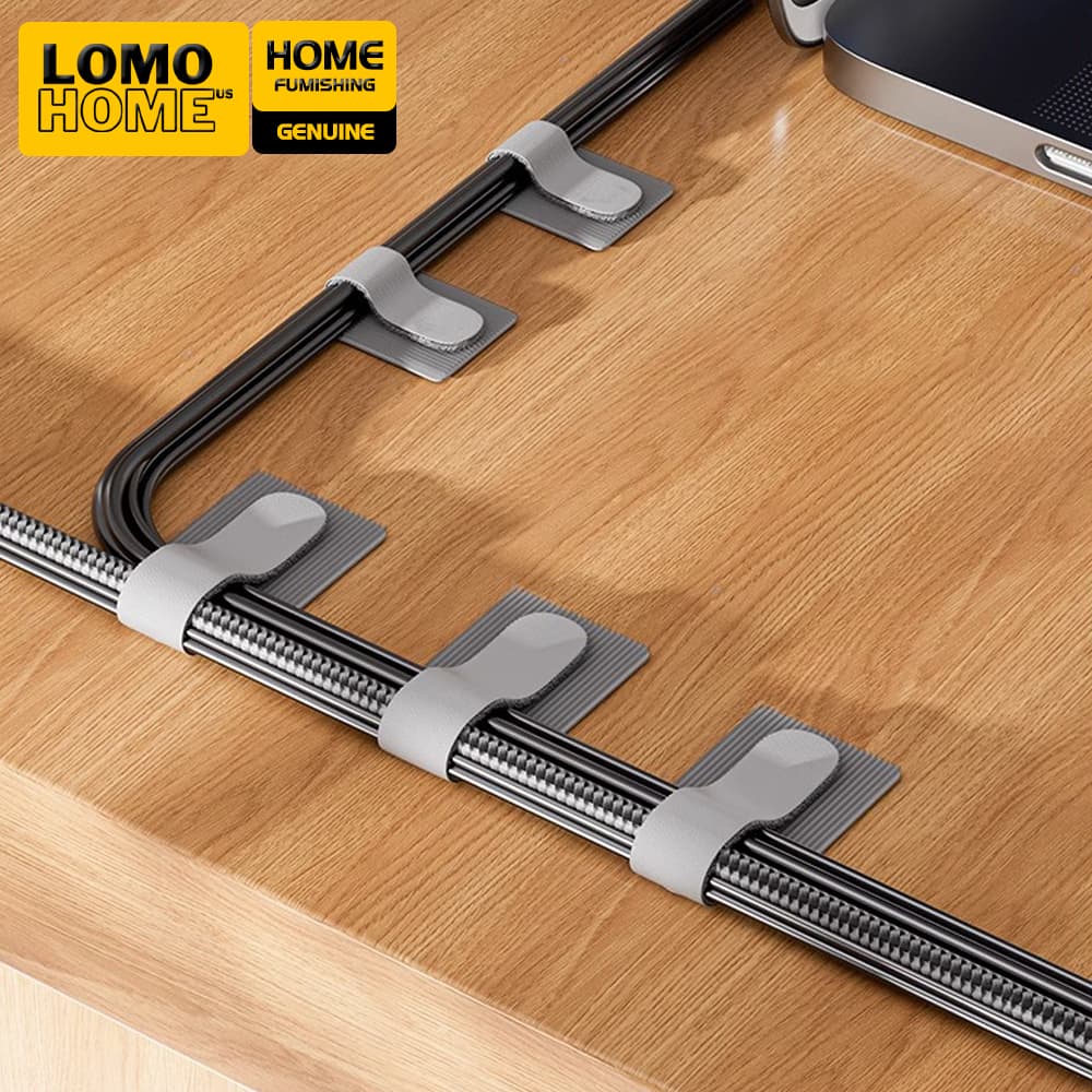 Đai giữ cáp, cố định dây điện LOMO thiết kế thông minh, không cần khoan đục, nẹp gọn gàng không gian nhà bạn