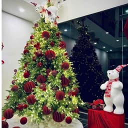 Đồ trang trí noel ĐÈN LED hạt gạo 50 mét và 100m lung linh 1