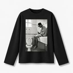Áo thun dài tay Nam Nữ "PRIVATE MOMENT – Khoảnh khắc riêng tư" Áo Long Sleeve Oversize form rộng thoải mái 3