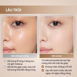 Kem nền kiềm dầu LIMAE Liquid Foundation chất nền mịn, dễ tán, lâu trôi, tiệp da 30ml-MP2K 7