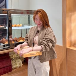 Áo Khoác Nữ Cổ Tàu Khoá Kéo AN TÂY Form Lửng Cá Tính, Style Hàn Quốc Trendy, Vải Denim Đẹp #8907 Màu Be Trà Sữa 2