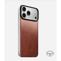 [Có iP18] Ốp NOMAD Magnetic Leather Da Horween Cao Cấp Chống Sốc – Chính Hãng cho iP 18 | 17 Pro Max 3