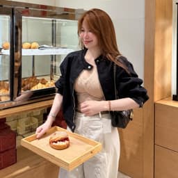 Áo Khoác Nữ Cổ Tàu Khoá Kéo AN TÂY Form Lửng Cá Tính, Style Hàn Quốc Trendy, Vải Denim Đẹp #8801 Màu Xanh Than 3