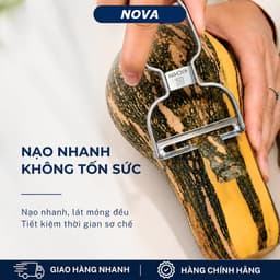 Nạo rau củ quả hai lưỡi cao cấp thép kháng gỉ thương hiệu 3