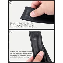 Bộ Vá Săm Xe Đạp TOOPRE 8 miếng dán + Bẩy Lốp Thép (KHÔNG DÍNH ĐỀN TIỀN) 8 miếng dán, dụng cụ vá lốp 5