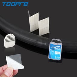 Bộ Vá Săm Xe Đạp TOOPRE 8 miếng dán + Bẩy Lốp Thép (KHÔNG DÍNH ĐỀN TIỀN) 8 miếng dán, dụng cụ vá lốp 7
